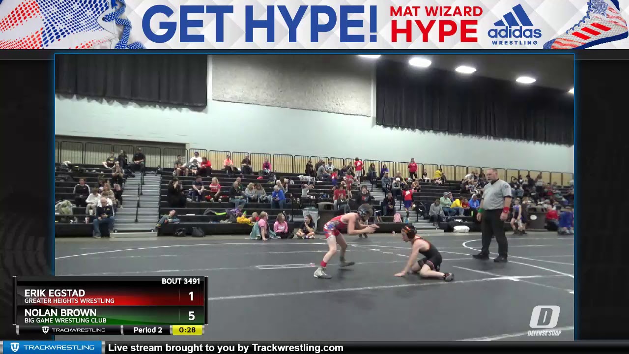 G 7-8 70 Erik Egstad Greater Heights Wrestling Vs Nolan Brown Big Game  Wrestling Club - YouTube