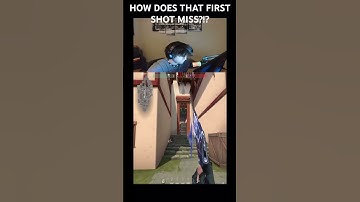 first bullet accuracy? #shorts