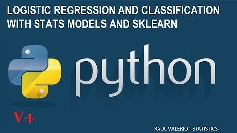 Regresion logistica en Python | Clasificacion | statsmodels|  Cap #4