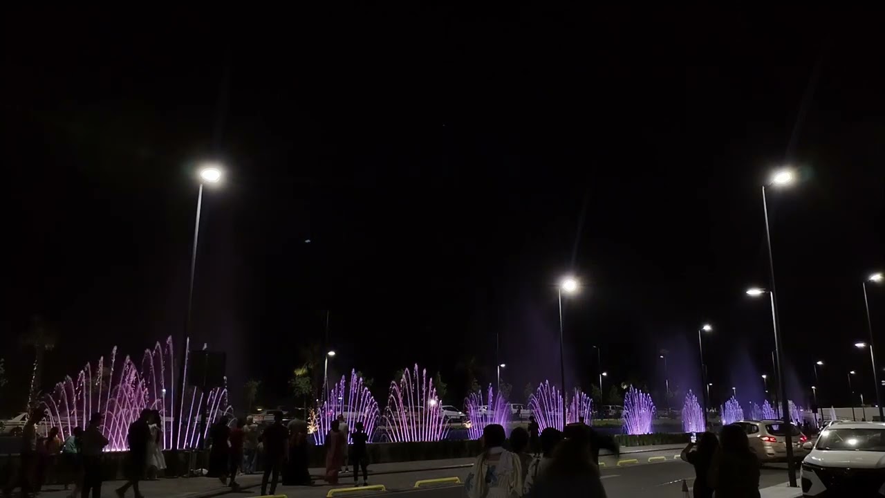 النافورة الراقصة في Grand Magidi Mall in ERBIL