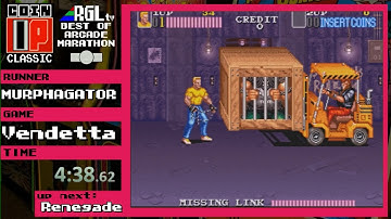 The Coin-Op Classic [003] - Vendetta (1cc attempt) by Murphagator