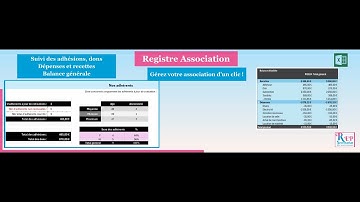 Gérez votre association avec ce fichier Excel complet (adhésions + trésorerie)