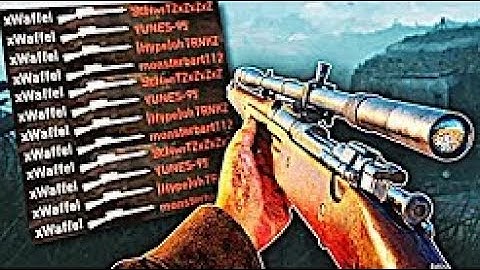 WWII INSANE SNIPER KILLFEED Quick Scope Sniper Montage! [BEST WW2 SNIPER CLIPS] (XXXTentacion)