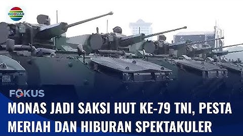 Live Report: Monas Bergemuruh Panggung Hiburan di Perayaan HUT TNI Ke-79 | Fokus