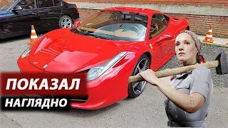 Удаление вмятин без покраски обучение на Ferrari, Buktes izvilkšana ar bezkrāsošanas Удаление вмятин без покраски обучение на Ferrari, Buktes izvilkšana ar bezkrāsošanas