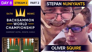 54th Backgammon World Championship - Day 8 - Stream 2 - Part 2 - Super Jackpot - Semifinals