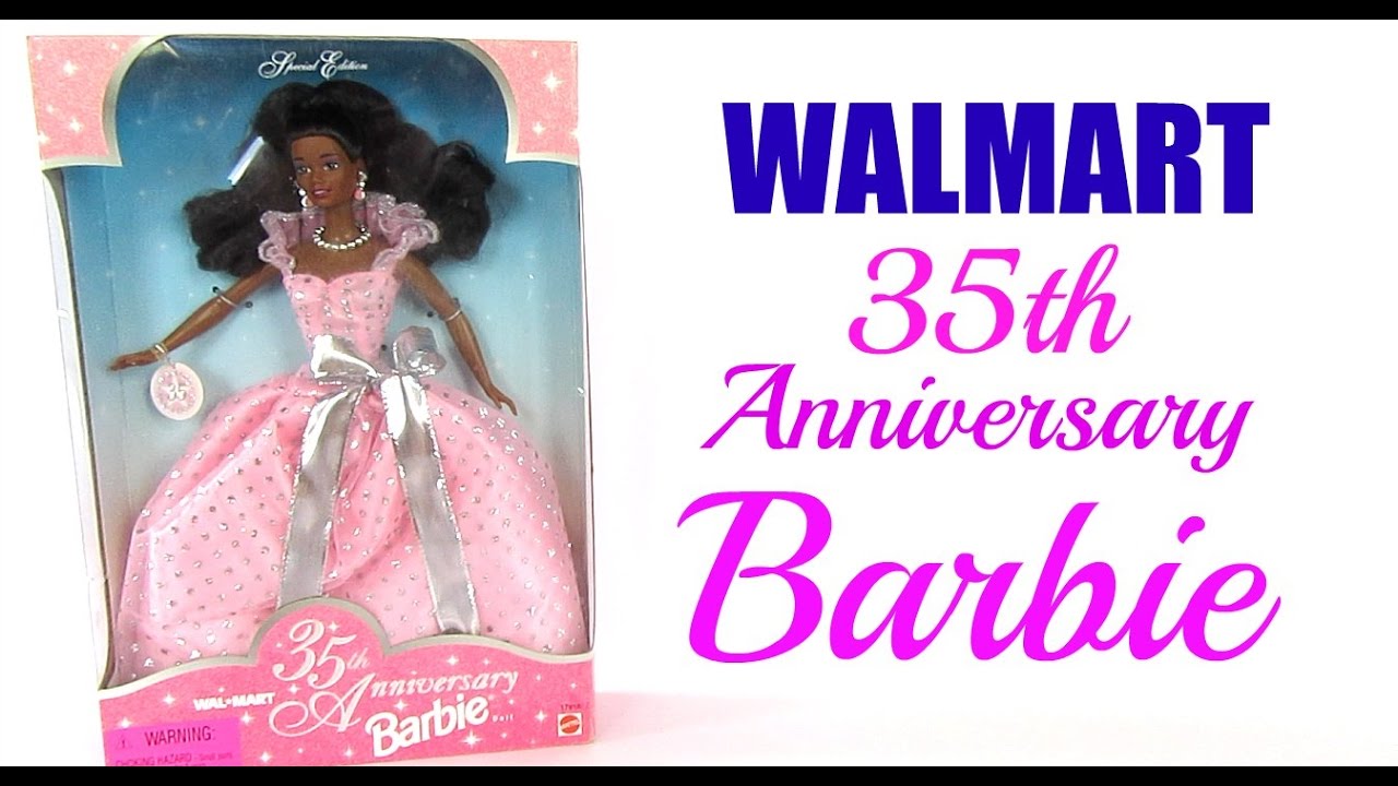 walmart 35th anniversary barbie