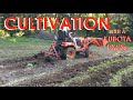 Cultivator unboxing assembly and testing in the garden