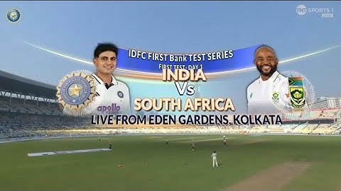 INDIA VS SOUTH AFRICA | 1ST TEST | DAY 1 -- HIGHLIGHTS 