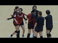 デンソーエアリービーズ vs 群馬グリーンウイングス 第１セット