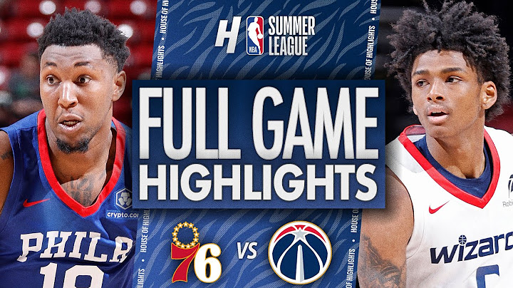 Philadelphia 76ers vs Washington Wizards - FULL Game Highlights | July 15, 2025 NBA Summer League