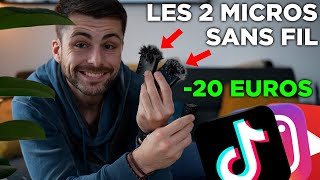 Double MICRO SANS FIL pour TIKTOK, YOUTUBE et INSTAGRAM