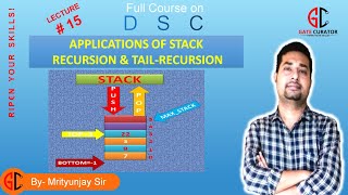LECTURE #15| RECURSION IN C | TAIL RECURSION IN C|