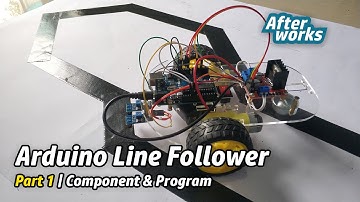 Arduino Line Follower Robot | Part 1 : Components & Program