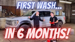 Can you RINSELESS WASH a dirty truck? Step by Step guide