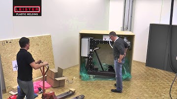 Leister Tutorial | Unpacking your SEAMTEK 36 Stationary Welder