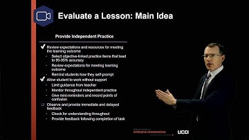 Explicit Instruction Course Module 8: Part 2