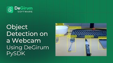 Object Detection on a Webcam Using DeGirum PySDK | ~30-Second Guide
