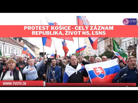 NEZOSTRIHANÝ PROTEST KOŠICE, 01.09.2021