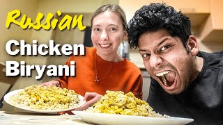 We Made Chicken Biryani In Russia 