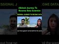 Professional Journey To Become Data Scientist #datascience #datascientist #careeradvice #careertips