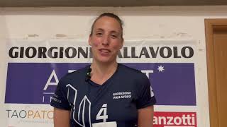 Il capitano Sara Ceron sui play off di B1