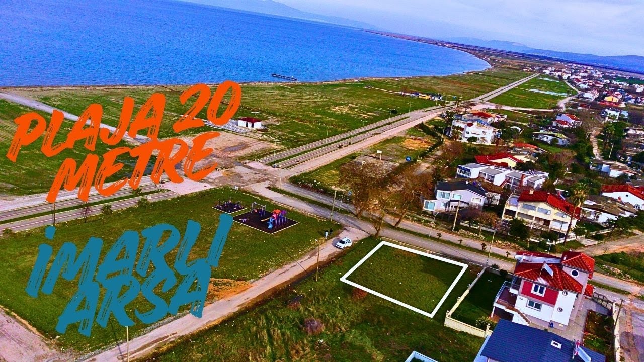 (377) (SATILDI) PLAJA 20M MESAFEDE  VİLLA YAZLIK ARSASI GÖNEN DENİZKENT