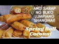 Homemade Buko Lumpiang Shanghai || Spring Roll Coconut || TutorialTube PH