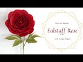 Vintage rose  learn to make english shrub rose inspired by william paul  falstaff