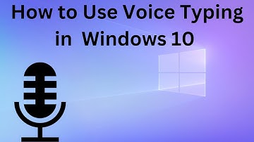 How to Use Voice Typing for Chatgpt, Bing Chat on Windows 10