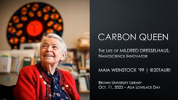 Maia Weinstock ’99 Presents CARBON QUEEN: The Life of Mildred S. Dresselhaus, Nanoscience Innovator