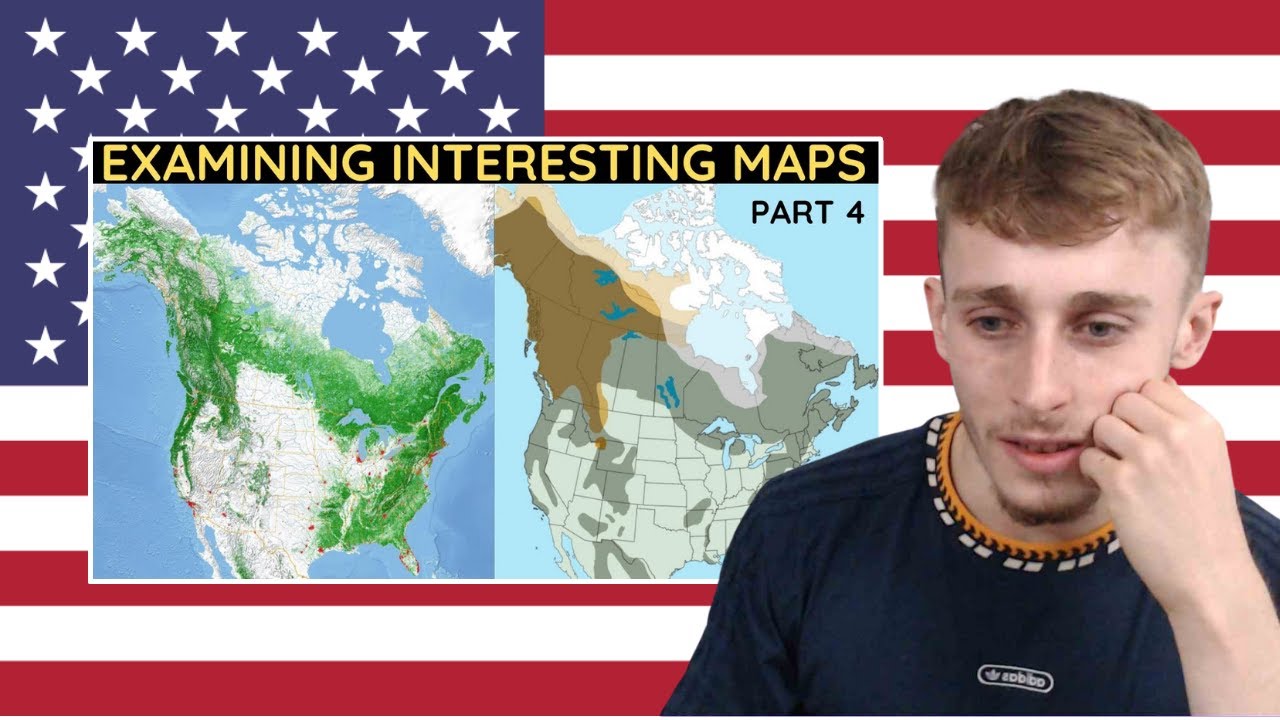British Guy Reacting to Examining Interesting US Maps Part 4