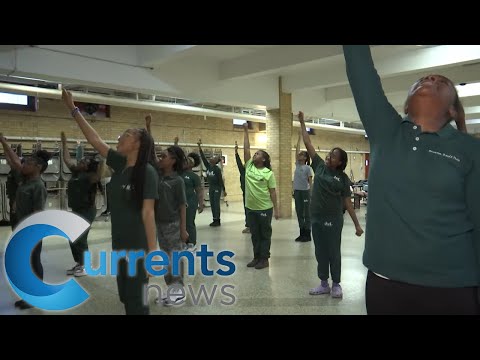 Step Team Returns to Brooklyn Jesuit Prep School