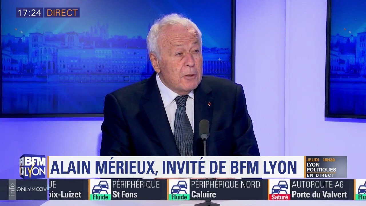 Alain Mérieux, invité de BFM Lyon