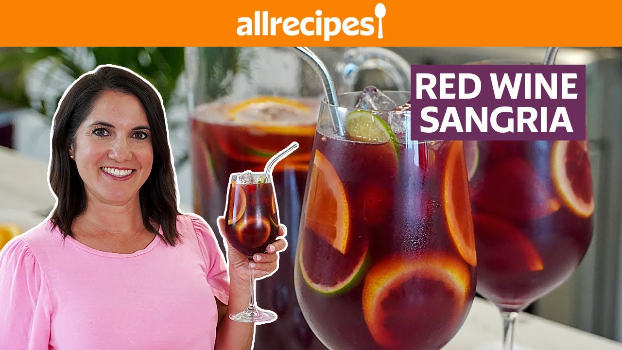 Red Wine Sangria Recipe (Step by Step + Video) - Whiskaffair