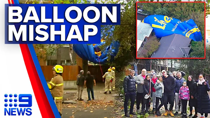 Hot air balloon crash lands on Melbourne street | 9 News Australia - DayDayNews