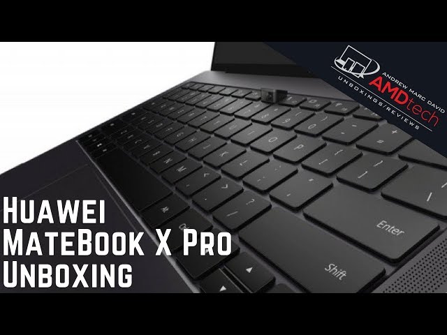 HUAWEI Matebook X Pro i5モデル  +おまけ Huawei Matebook X Pro Unboxing : And Get MS Office for
