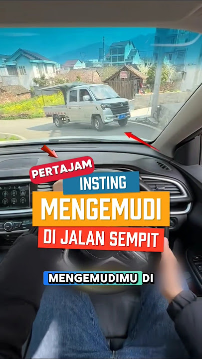 Patokan Nyetir Di Jalan Sempit ‼️ Lebih Mudah buat Pemula #tipsotomotif #belajarmengemudi #otomotif