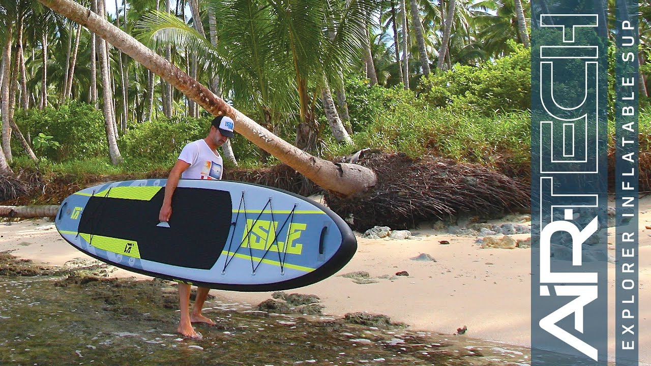 ISLE Explorer Inflatable Paddle Board Review YouTube