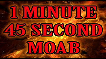 MW3:1 Minute 45 Second Moab - Thanks Bread!