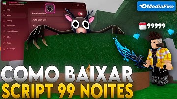 🌋COMO BAIXAR SCRIPT NO 99 NOITES NA FLORESTA NO CELULAR/MOBILE E PC *SEM KEY E LINK DIRETO* 2025