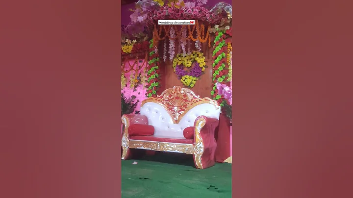 latest wedding stage decoration ideas | #status #shorts #shortsfeed #decoration #viral #