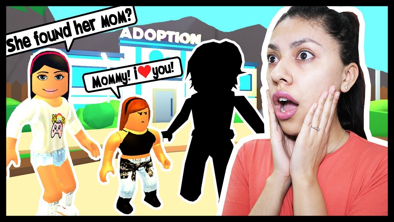 My Little Sister Met Her Real Mom She Ran Away Roblox Roleplay Youtube - baby keshia roblox zailetsplay bloxburg