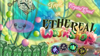 Crystal Quad + Triple on ETHEREAL WORKSHOP (what-if) #etherealworkshop