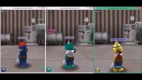 TTR - Running 3 Toons in Factories