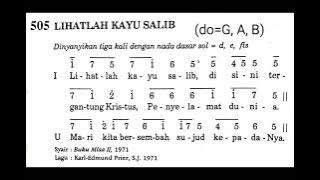 PS 505 Lihatlah Kayu Salib