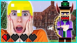 Cadı Evi Bulduk Minecraft Hayatta Kalma Bölüm 2 Oyun Kent