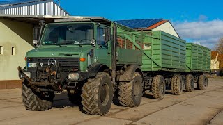 Zwei HW80 mit UNIMOG U1700 aus Thüringen überführen | 700 KM Unimog Team Fitzen ON TOUR