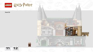 LEGO Instructions - Harry Potter - 76473 - Hogwarts Castle: East Wing - Chamber of Secrets (Book 6)