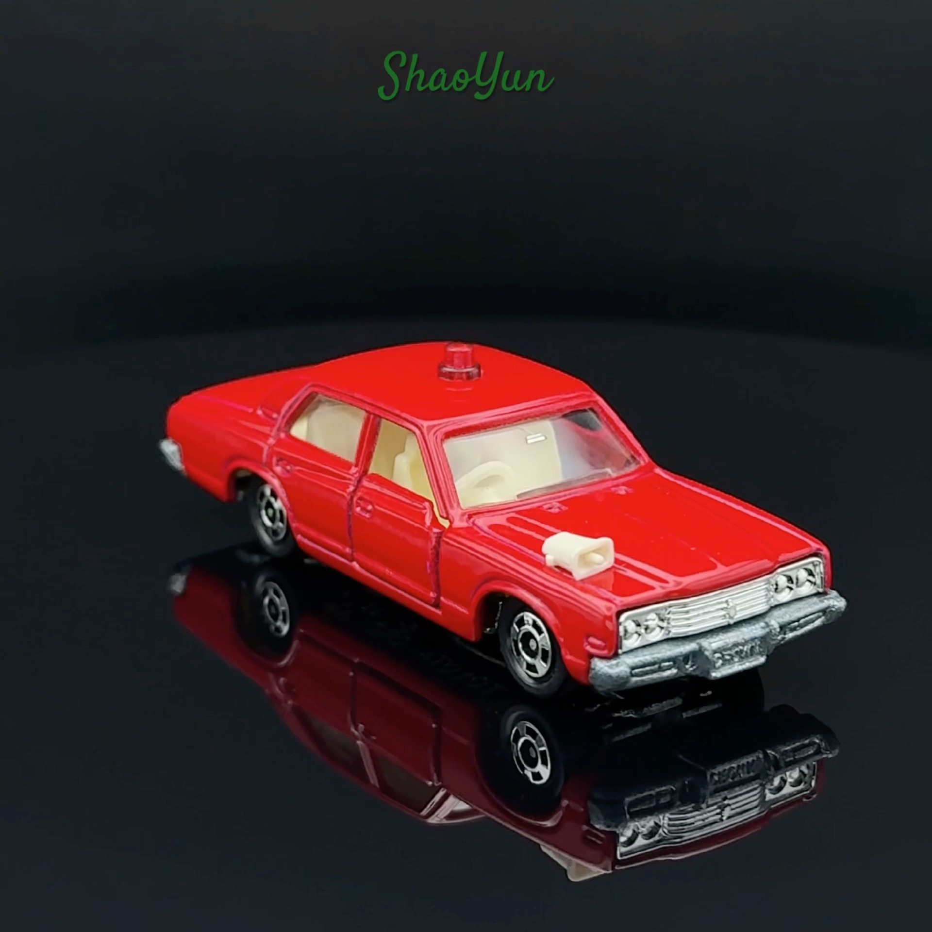 トミカ/TOMICA/TOMY/日本製/黑箱/27-3/Toyota Crown Fire Chief Car